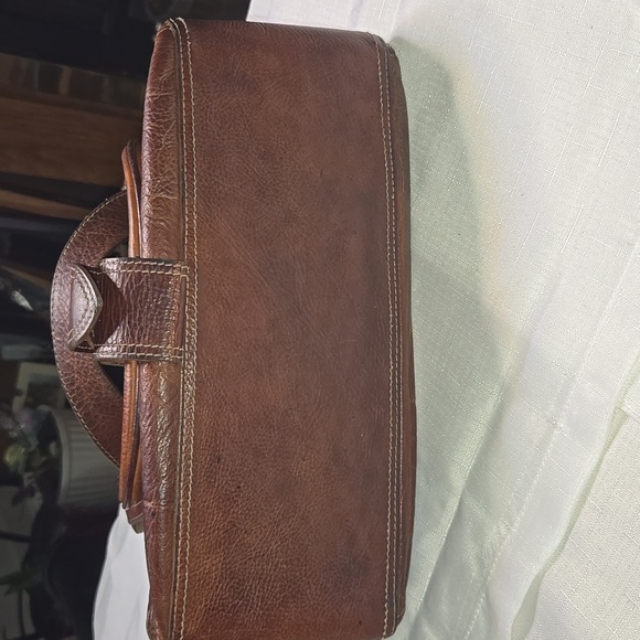 Vintage Mulberry Brown Satchel - Picture 5 of 9